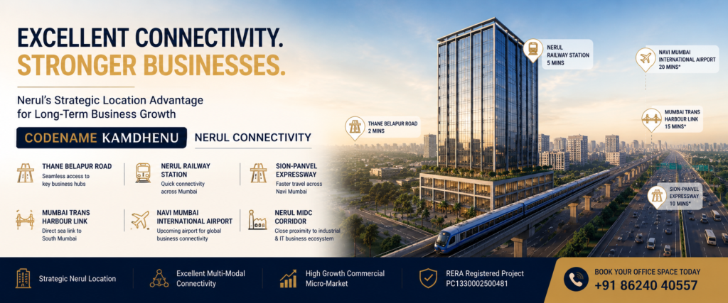 Codename Kamdhenu Nerul Connectivity